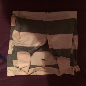 Stripe collared shirt